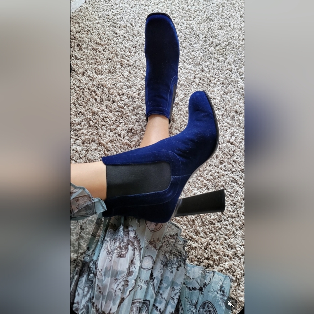 Roger vivier ankle boots blue - Picture 12 of 12
